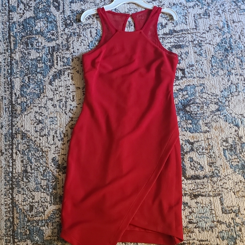 Francesca's Red Bodycon Dress